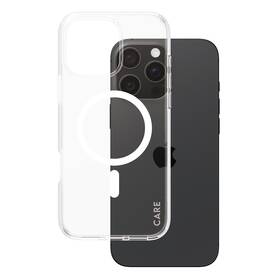 Kryt na mobil PanzerGlass CARE Urban Combat MagSafe na Apple iPhone 16 Pro Max bílý/průhledný

