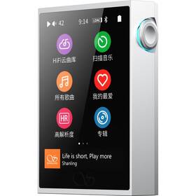 HiFi přenosný digitální přehrávač Shanling M1 Plus stříbrný

