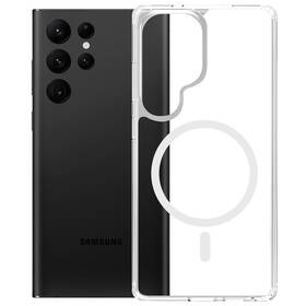 Kryt na mobil 3mk Armor MagCase na Samsung Galaxy S25 Ultra průhledný

