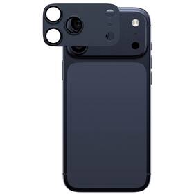 Hliníková ochrana fotoaparátu PanzerGlass FENDER na Apple iPhone 17 Pro Max modré

