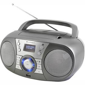 Radiopřijímač DAB+/CD Soundmaster SCD1800TI šedá barva
