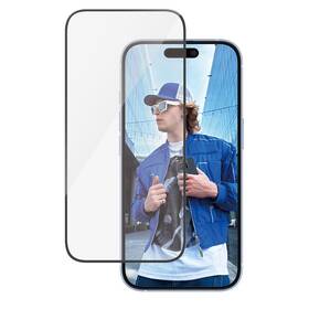 Tvrzené sklo PanzerGlass Ultra-Wide Fit na Apple iPhone 16/15 s instalačním rámečkem 

