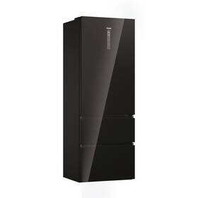 Chladnička s mrazničkou Haier HTW7720DNGB černá

