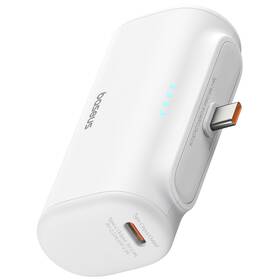 Powerbanka Baseus Compact 5000mAh 20W USB-C bílá barva

