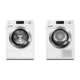 Set výrobků Miele WEI 895 WCS +TEL 695 WP 125 bílá barva
 Set výrobků Miele WEI 895 WCS +TEL 695 WP 125 bílá barva