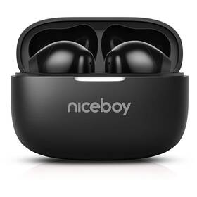 Sluchátka Niceboy Beans 5 PRO Black černá

