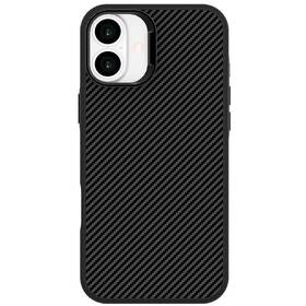 Kryt na mobil WG Platinum Carbon Magnet na Apple iPhone 16 černý

