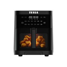 Fritéza horkovzdušná Tesla AirCook & Steam QS550 XL černá barva
