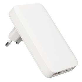 Nabíječka do sítě Epico Travel UltraBoost Flat GaN 65W EU65 bílá

