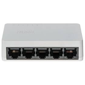 Switch HiLook NS-0505D 5 Port Gigabit bílý

