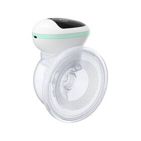 Odsávačka mateřského mléka TrueLife Nutrio BP W5 bílá/zelená

