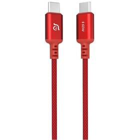 Kabel ADAM Elements CASA S120 USB-C/USB-C 60W, 1,2 m červený

