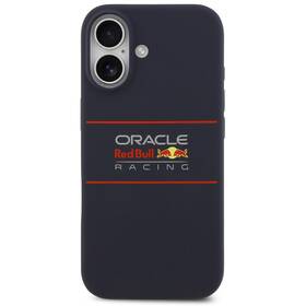Kryt na mobil Red Bull Silicone Horizontal Logo MagSafe na Apple iPhone 17 tmavě modrý

