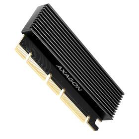 Řadič Axagon PCEM2-XS, PCIe NVMe M.2 with cooler černý


