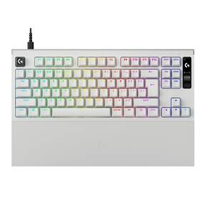 Klávesnice Logitech PRO X2 RAPID, US INT'L bílá

