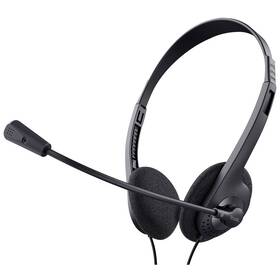 Headset Trust Basics Chat černý

