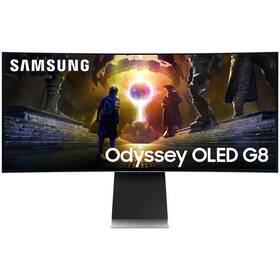 Herní monitor Samsung Odyssey OLED G8 (G85SD) stříbrný

