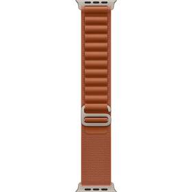  Řemínek Apple 49mm terakotový alpský tah – S – přírodní titan