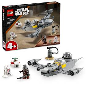 Stavebnice LEGO® Star Wars™ 75410 Mando, Grogu a stíhačka N-1 Starfighter™ 

