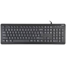 Klávesnice Hama KC-600, CZ/SK černá barva
