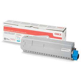 Toner OKI C824/C834/C844, 5000 stran azurový

