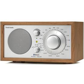 Radiopřijímač Tivoli Audio Model One BT stříbrný/hnědý

