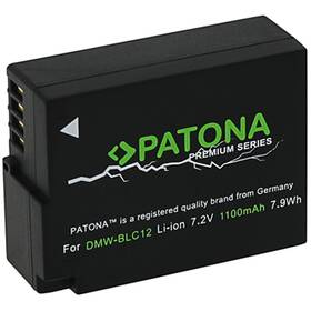 Baterie PATONA pro Panasonic DMW-BLC12 E 1100mAh Li-Ion Premium 

