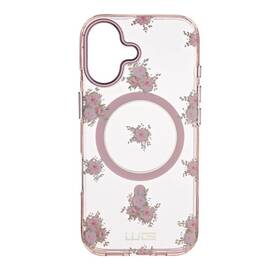 Kryt na mobil WG Floral Magnet Apple iPhone 17 růžový

