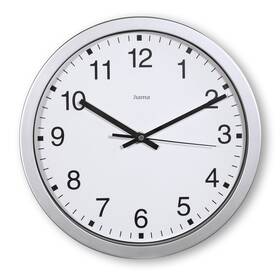 Nástěnné hodiny Hama Mallorca stříbrné

