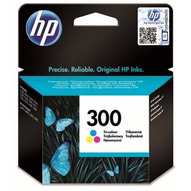 Inkoustová náplň HP 300, 165 stran - CMY 

