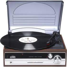 Gramofon Denver VPR-190 hnědá barva
