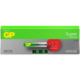 Baterie alkalická GP Super AAA/LR03, 12ks 

