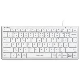 Klávesnice A4Tech FX51, CZ/SK layout bílá

