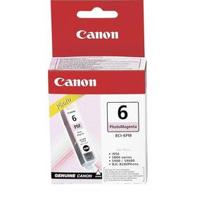 Inkoustová náplň Canon BCI-6PM, 210 stran - foto purpurová 

