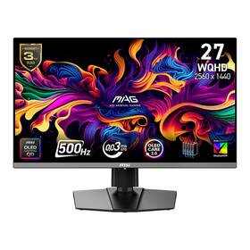 Herní monitor MSI MAG 272QP QD-OLED X50 černý

