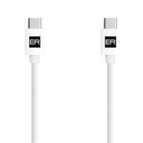 Kabel ERPOWER USB-C/USB-C 3A 60W - 2 m bílý


