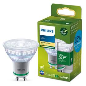 Žárovka LED Philips 50W, GU10, teplá bílá 

