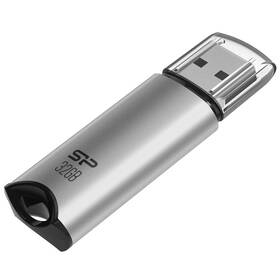 USB Flash Silicon Power Marvel M02 32 GB stříbrný

