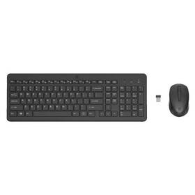 Klávesnice s myší HP 330, CZ layout černá

