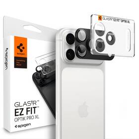 Tvrzené sklo Spigen tR EZ Fit Optik Pro XL, na Apple iPhone 18 Pro Max černé

