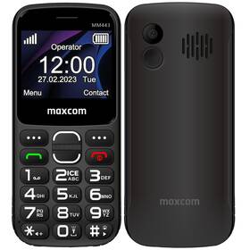 Mobilní telefon MaxCom Comfort MM443 černý

