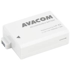 Baterie Avacom Canon LP-E5 Li-Ion 7.4V 1020mAh 7.5Wh bílá


