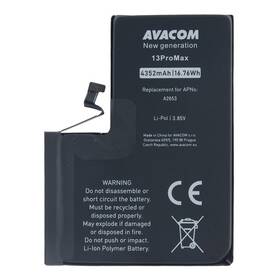 Baterie Avacom na Apple iPhone 13 Pro Max, Li-Ion 3,85V 4352mAh (náhrada A2653) černá

