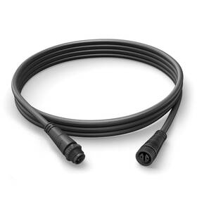 Kabel Philips venkovní prodlužovací kabel 2,5m 12V černý

