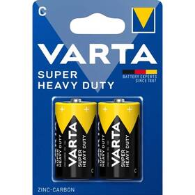 Baterie zinkouhlíková Varta Super Heavy Duty C, 2ks 

