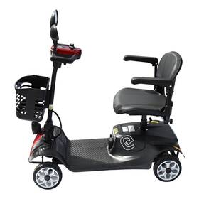 Elektrický vozík RACCEWAY SOLID vínový

