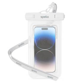 Pouzdro na mobil sportovní Spello by Epico vodotěsné bílé

