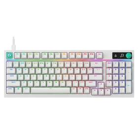Klávesnice Logitech G316 X 98, US INT'L layout bílá

