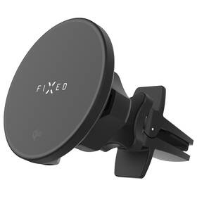 Držák na mobil FIXED MagRound 2, MagSafe, 15W, Qi2 černý

