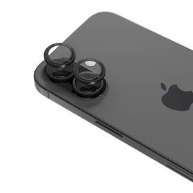 Ochranné sklo čočky fotoaparátu Epico Aluminium Lens Protectors na Apple iPhone 17 černé

